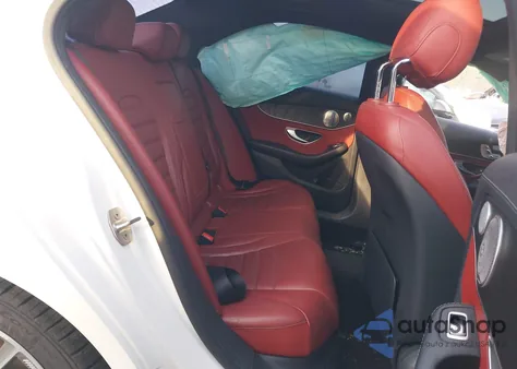 2017 Mercedes-Benz C 300 Sport from USA, damaged, VIN 55SWF4JB0HU186277